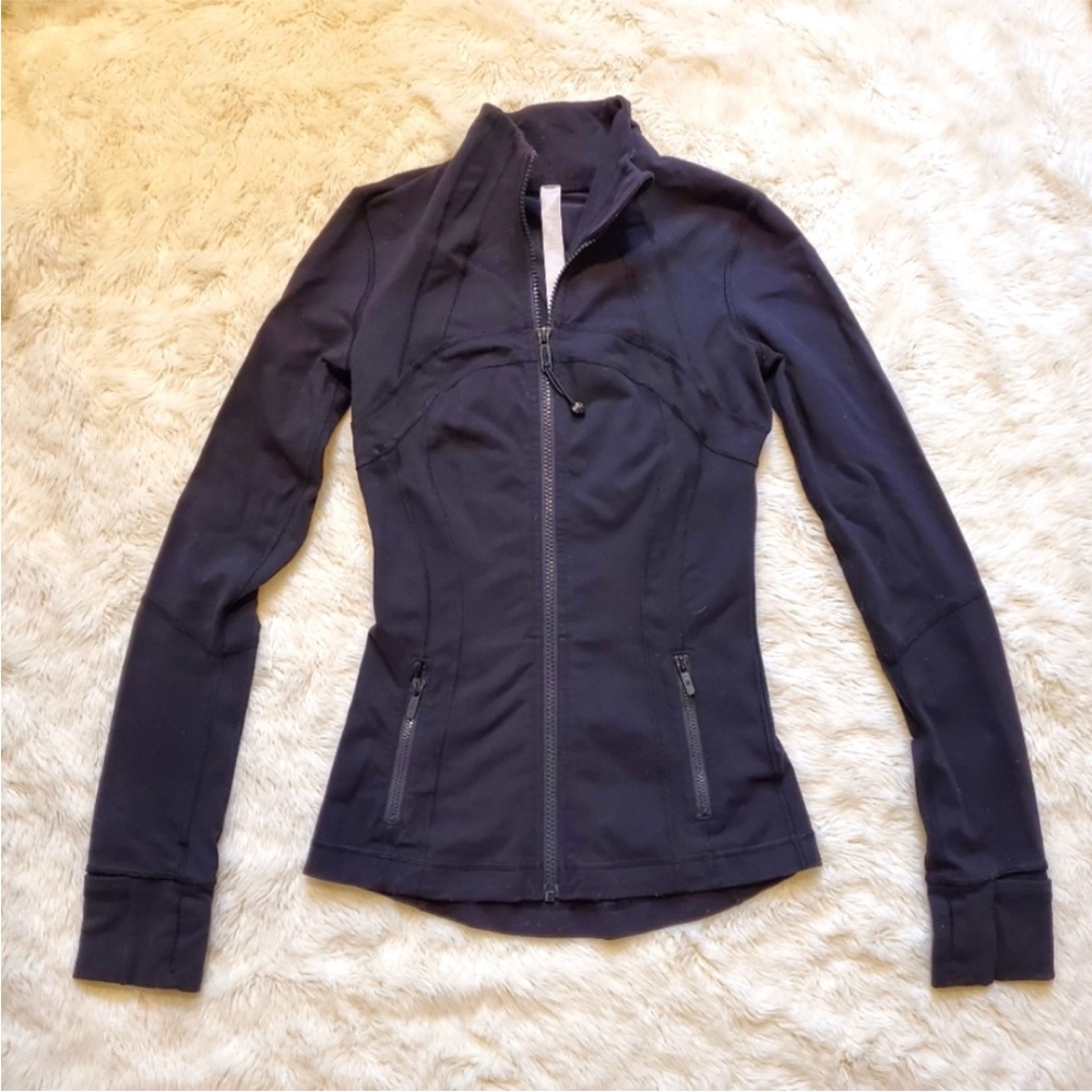 Lululemon define jacket in black size 4 - Picture 3 of 5